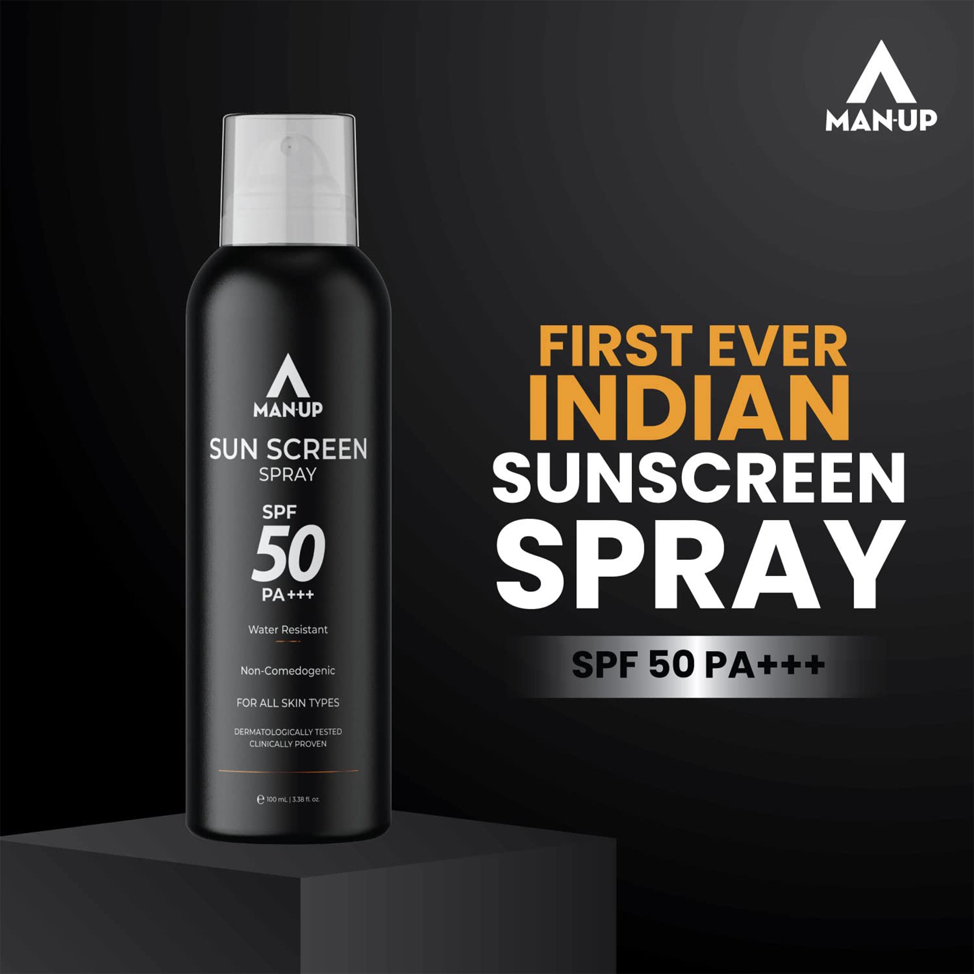Man UP Matte Sunscreen - Suitable for Sensitive Skin