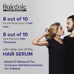 Haironic Caffeine Stimulating Scalp Treatment Hair Serum | For All Hair Types | Reduce Hair Loss, Dandruff & Stimulate Hair Growth – 100ml (Pack of 10)