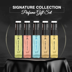 Man-Up Perfume Gift Set For Men | Pack Of 5 Eau De Parfum | 8ml Travel-Size Bottles, On-the-Go Luxury Aroma | Long Lasting Scent of Floral, Fruity & Spicy Notes| Signature Perfume Combo Set for Couples, Gifting, Celebrating Every Special Occasion