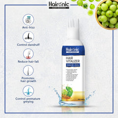 Haironic Hair Science Hair Vitalizer Hair Oil – 100ml (Pack of 2)