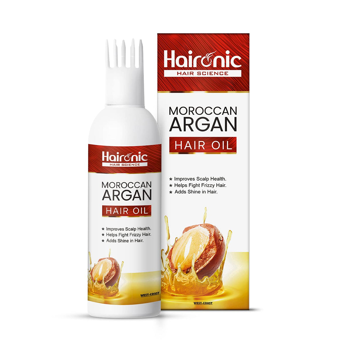 Haironic Hair Science Moroccan Argan Hair Oil | Growth for Dry and Damaged Hair | Suitable for All Hair Types - 100ml